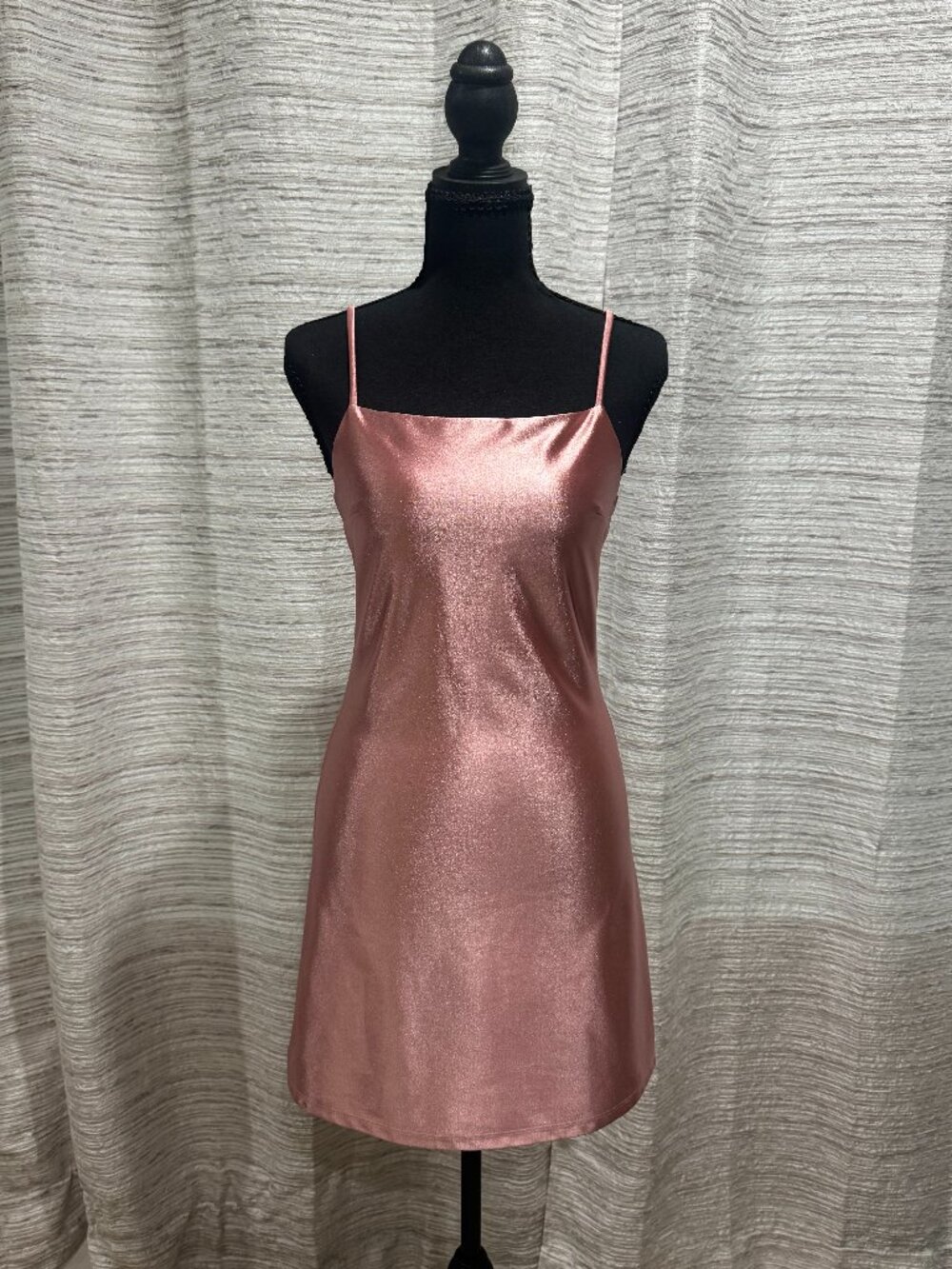 Altar'd State Pink Satin Dress Size Small